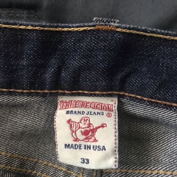 True Religion Jeans 33 Slim Fit - Picture 3 of 6